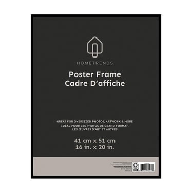 Hometrends Basic Poster Frame 16x20in, Black