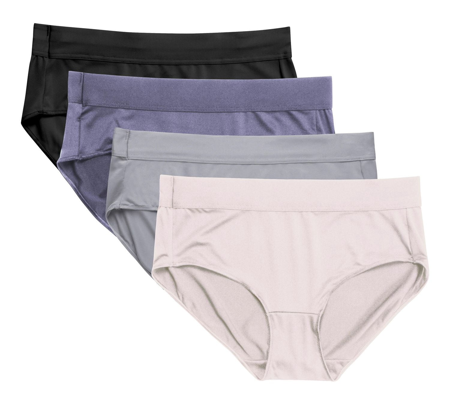 Hanes Women's 4 Pack Smooth Microfiber Brief
