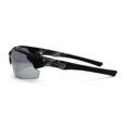 thumbnail image 4 of Mens Xloop Hunters Camo Half Rim Plastic Sunglasses Skull Silver Mirror, 4 of 4