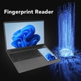 thumbnail image 3 of Double Screen Laptop, 15.6in UHD 16GB  7in Touchscreen Display Laptop, 2.9GHz Quad Core 7000mAh Laptop Computer With Camera For Business, Office 100-240V, 3 of 8