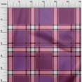 thumbnail image 2 of oneOone Tissu en Coton à Carreaux Tartan 56 Pouces de Large, 2 of 4