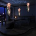 thumbnail image 3 of WLOELOEW Jellyfish Lamp Diy Material Package For Handheld Lantern Room Decoration Table Top Gadgets 2 Pieces Pink Pink, 3 of 4