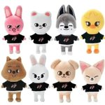 8" 8PCS Stray Kids Skzoo Plush Jouets de poupée Animation cartoon Poupée douce en peluche Skzou Jouets cadeaux de peluche pour Kids Ventilateurs