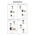 thumbnail image 2 of Era Soho Three Tier Wall Shelf 16.14x29.76in, White, 2 of 7