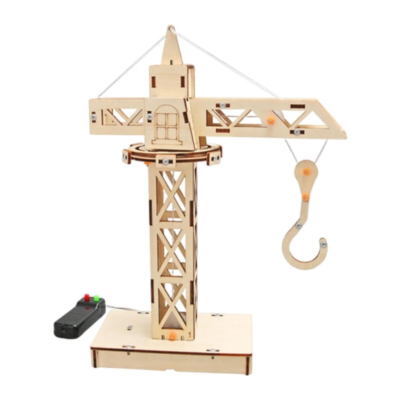 Lipstore Jouets Éducatifs Bricolage Grues à Tour Petites Inventions pour Enfants Filles Garçons