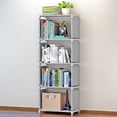 thumbnail image 1 of Storage Rack,Multi Layer Standing Bookcase Bookshelf Storage Shelf Streamlined Design, 1 of 8