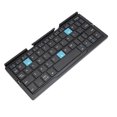 thumbnail image 1 of Folding BT Keyboard, Foldable Cordless Keyboard with Portable Pocket Size, Aluminum Alloy Housing, for OSX for  for  for Phone Tablets Laptops, 1 of 7