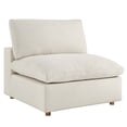 thumbnail image 3 of Modway Commix 4 Piece Down Filled Overstuffed Sectional Sofa Set in Light Beige, 3 of 10