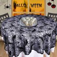 thumbnail image 3 of Halloween Tablecloth Decorative Cobweb Festival Lace Tablecloth Table Cover, 3 of 8