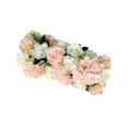 thumbnail image 1 of pitrice Faux Roses Artificial Flower Backdrop Home Office Roses Backdrop Bridal Shower Artificial Bouquet Decoration, 1 of 8
