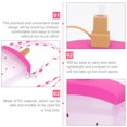 thumbnail image 4 of Portable Kids Water Bottle Ice Cream Water Bottle with Strap Straw Drinking Bottle, 4 of 6