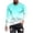 Mint Green, variant on Meichang Long Sleeve T Shirt Men Cotton,Graphic Tees Men Casual 3D Gradient Print T-Shirts Novelty Round Neck Comfy Long Sleeve Shirts for Men