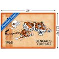 thumbnail image 3 of NFL Cincinnati Bengals - Retro Logo 14 Wall Poster, 22.375" x 34", 3 of 5