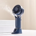 thumbnail image 2 of Portable Fan Rechargeable,Rechargeable Fan Portable Portable Misting Fan Usb Rechargeable Refrigeration Conditioner 3-Speed Airflow Suitable for Travel Home Office and Bedroom Fans for Home, 2 of 6
