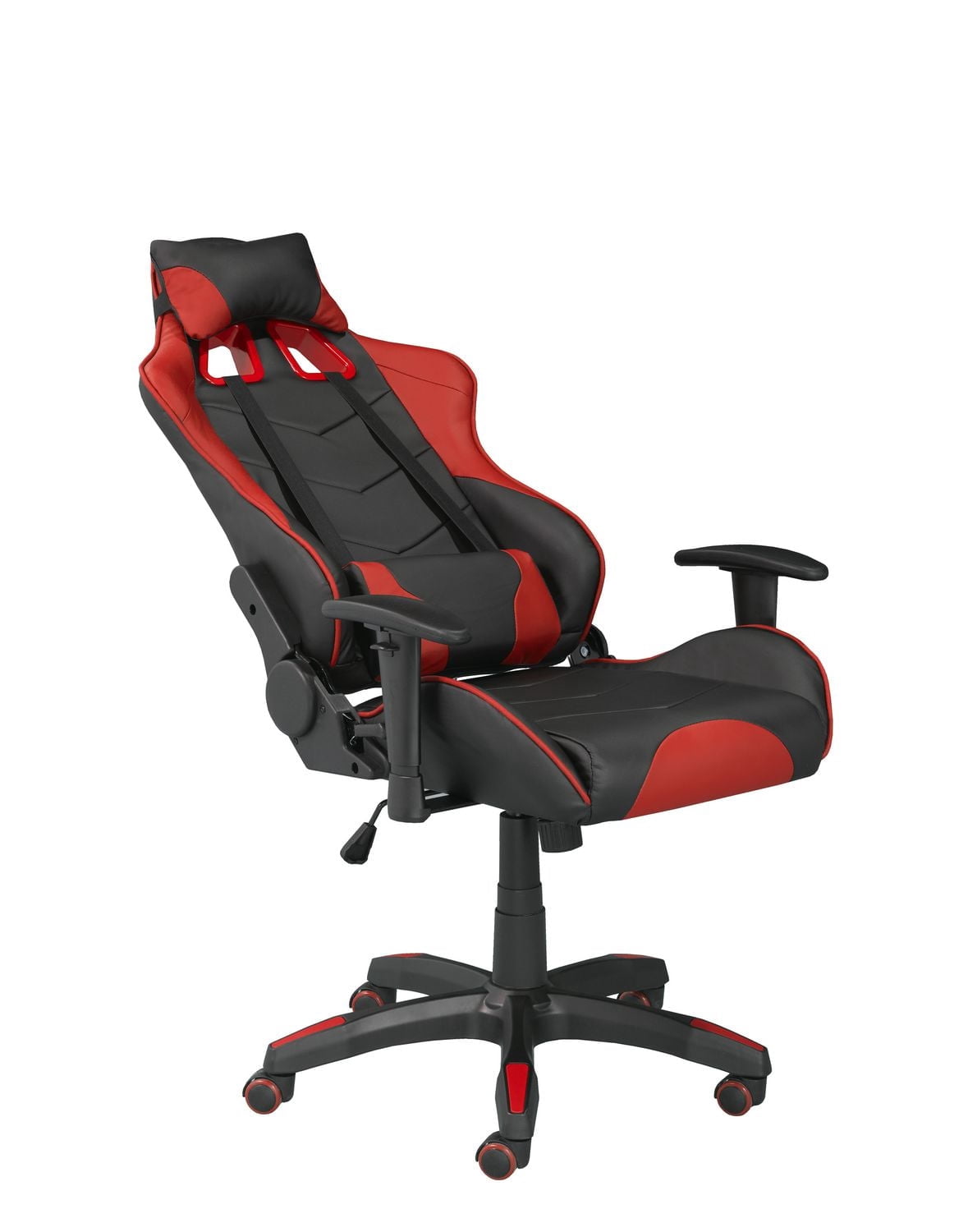 Sorrento Gaming Chair with Tilt & Recline, Black/Red