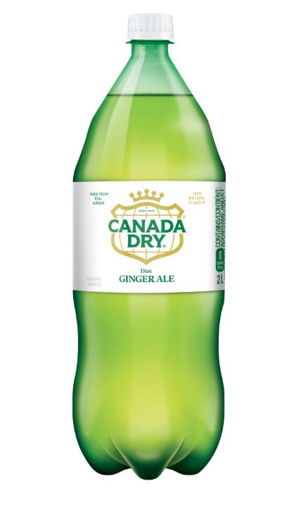 Soda gingembre diète Canada DryMD - Bouteille de 2 L