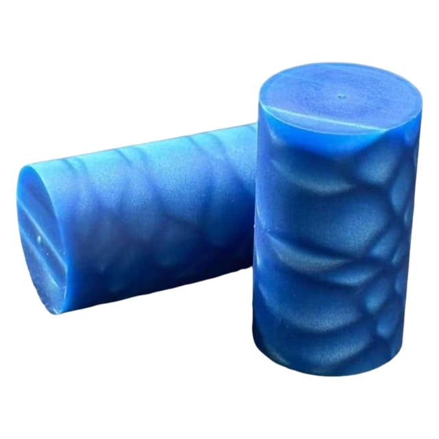 S SERENABLE 2 Pieces Billiard Cue Ferrule Billiard Accessories Portable Replacement Part blue