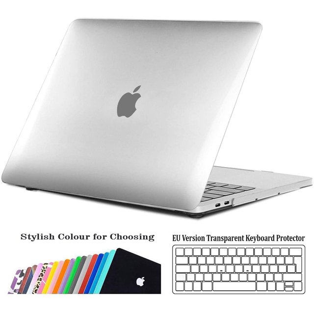 MacBook Pro 15 Sleeve Case 2018/2017/2016, Hard Shell Cover with EU Touch Bar and Touch ID Model A1990 / A1707