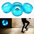 thumbnail image 4 of S SERENABLE Roues de Planche à Roulettes Glow Flash Cruiser Longboard 78a Bleu, 4 of 7