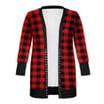 thumbnail image 2 of Femmes Noël Cardigan à Manches Longues Mi-Longues, 2 of 3