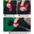 thumbnail image 3 of 1 Paire de Bracelets de Levage, Bracelet d'Entraînement en Polyester Doux pour Musculation, Musculation, Powerlifting, 3 of 8