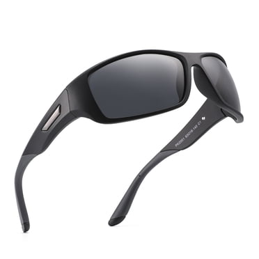PUKCLAR Lunettes de Soleil Polarisées pour Hommes et Femmes, Monture Incassable