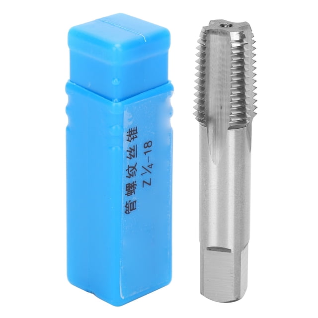 Tap Thread HSS Z 1/4‑18 High Hardness Hardware Repair Manual Tools Industrial Supplies
