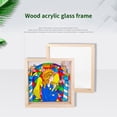 thumbnail image 1 of YAOMOBB Picture Holder DIY Acrylic Photo Frame Burr free Handcrafted Display Frame for Children's Painting, 1 of 5