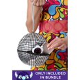 thumbnail image 3 of Dazzling Silver Disco Costume for Women, 3 of 3