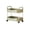 Green, variant on Amzcrzy 3 Tier Rolling Cart with Armrests, Kitchen Rolling Storage Cart Bathroom Storage Rack Toilet Toiletries Storage Shelf Multifunctional Movable Trolley Storage Organizer for Room Office Dorm