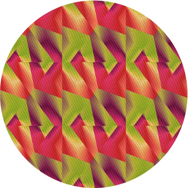 Ahgly Company Tapis d'Intérieur Ronds Transitionnels Bruns Lavables à la Machine, 8 Pieds Rond