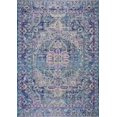thumbnail image 1 of Rowen Dark Blue Traditional Indoor/Outdoor Area Rug 1'10" x 2'11", 1 of 6
