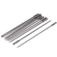thumbnail image 1 of Unique Bargains 200mm Longueur 2.5mm Pointe Tournevis Magnétique Hexagonal Insert Bits Gris 10 Pcs, 1 of 3