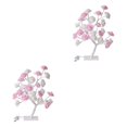 thumbnail image 1 of Maytalsory Color Changing Lighted Rose Lamp Remote Control Energy Saving Artificial Bonsai Tree Lights Gift For Any Occasion white pink white rod 2Set, 1 of 6