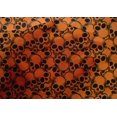 thumbnail image 4 of oneOone Cotton Silk Orange Fabric Skull Craft Projects Decor Fabric Printed By The Yard 42 Inch Wide, 4 of 4