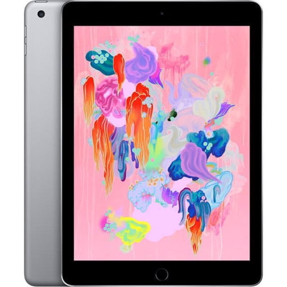 Apple iPad 6 Remis à Neuf 32 Go Gris Cosmique (Wi‐Fi) (Remis à Neuf)
