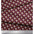 thumbnail image 3 of Soimoi polyester Crepe Fabric Artistic Floral Print Fabric by the Yard 42 Inch Wide, 3 of 3