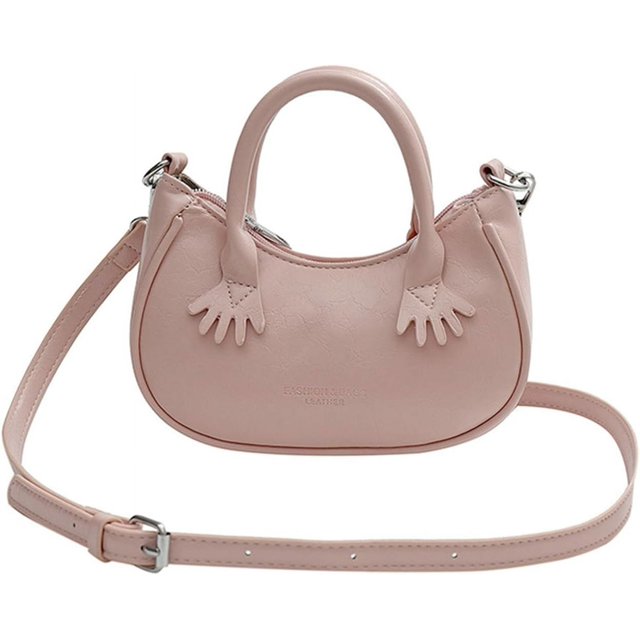 LinYooLi Sacs à Main pour Femmes Sac à Bandoulière Tendance Sac à Main Mode Mignon Pochette Y2k PU