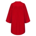 thumbnail image 4 of TTAO Enfants Unisexe Robe de Collation des Grades Col en V Ensemble avec Insigne 2025 à Pampilles pour Collation des Grades Scolaire Rouge 21, 4 of 7