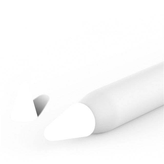 Pencil Tip Cover Pen Tip Pencil Nib Cover Pencil Cover Pen Nib Cover Pencil Tip Cover Silica Gel Soft Wearproof Pen Nib Writing Protection AccessoriesWhite For