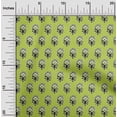 thumbnail image 2 of oneOone Velvet Light Green Fabric Block Craft Projects Decor Fabric Printed By The Yard 58 Inch Wide, 2 of 5
