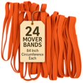 thumbnail image 2 of 24 Pack Bandes Élastiques Extra Larges pour Meubles et Couvertures Mobiles - 42 Pouces Longueur Extra Résistant - Bandes Mobiles pour Sécuriser Tiroirs, Portes et Couvertures - par Kitchentoolz, 2 of 4