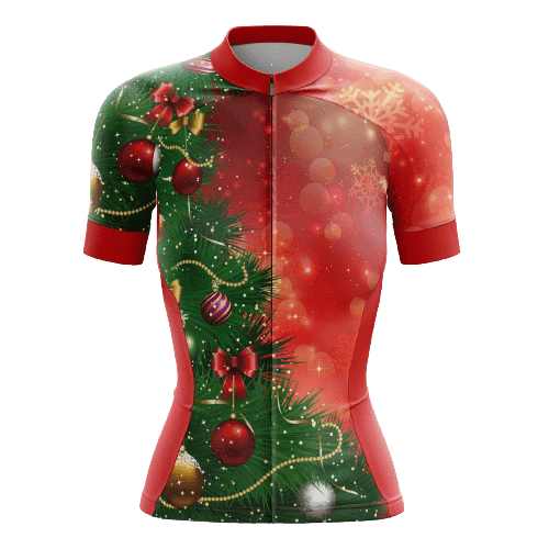 Christmas Tree Women's Cycling Jersey - M