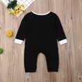 thumbnail image 3 of ZAXARRA Boy's One-piece Jumpsuit with Patchwork Bow Tie for Daily/Formal Wear, 3 of 7