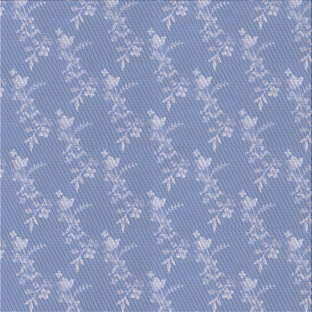 Ahgly Company Tapis de Zone Lavable en Machine Carré Transitionnel Jeans Bleu, 7 Pieds Carré