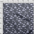 thumbnail image 2 of oneOone Cotton Silk Fabric Raindrop & Clouds Nature Print Fabric BTY 42 Inch Wide, 2 of 4