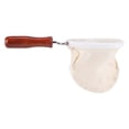 thumbnail image 2 of Coffee Filter Wooden Handle Coffee Filter Hand Pour Trainer Reuabe Filter Bag Flannel Strainer Bag Wood Straining Bag Filtered, 2 of 8