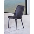 thumbnail image 3 of Topline Home Furnishings Grey Padded Side Chairs, 3 of 3