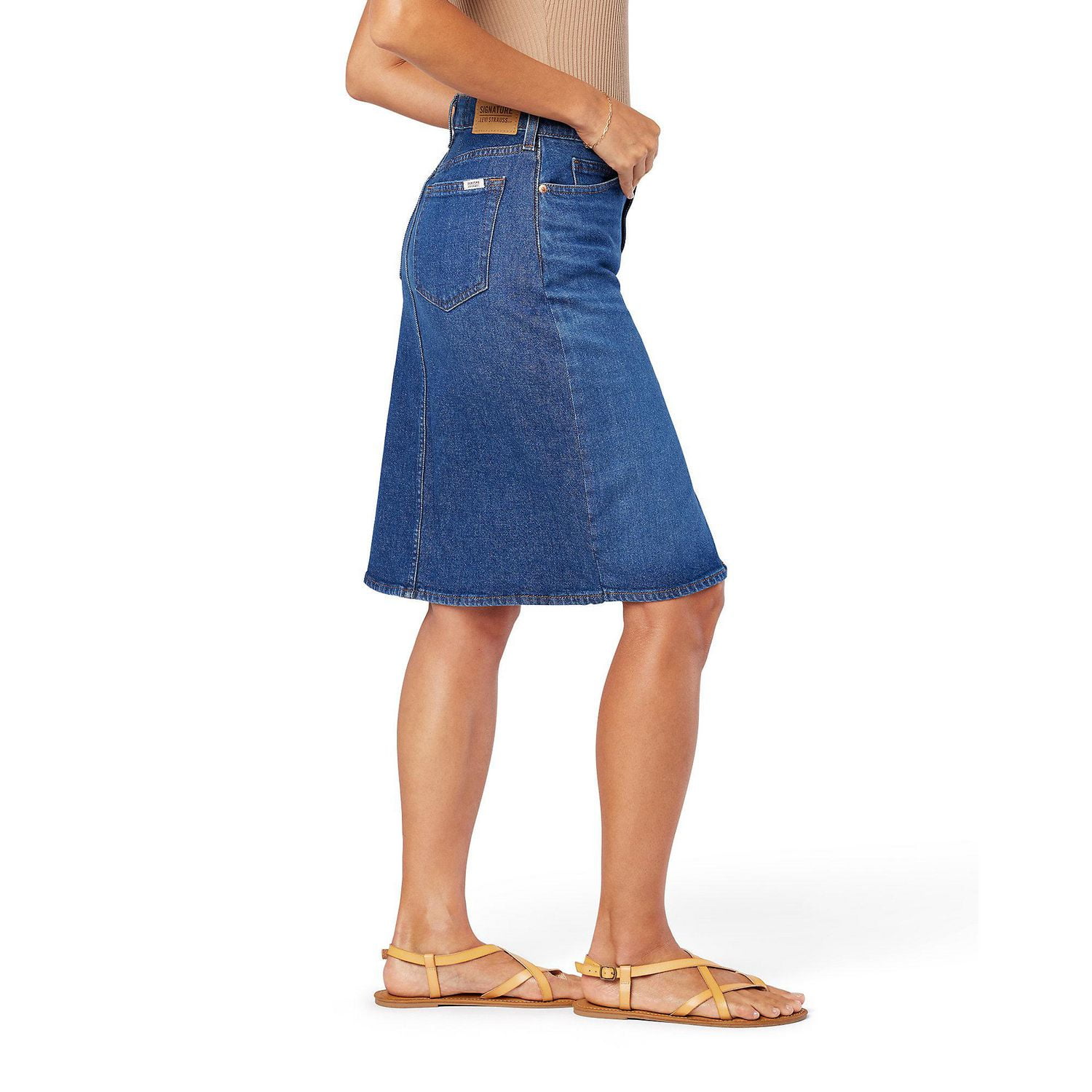 Levi Strauss SignatureMC Jupe midi d’époque pour femme