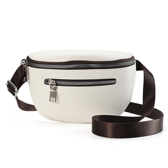 Latrodar Sac Banane à Double Fermeture Éclair Sac Bandoulière pour Femmes, Sac d'Épaule, Cadeau pour Maman, Cadeau pour Femmes, Sac Cadeaux Meilleure Amie pour Femmes